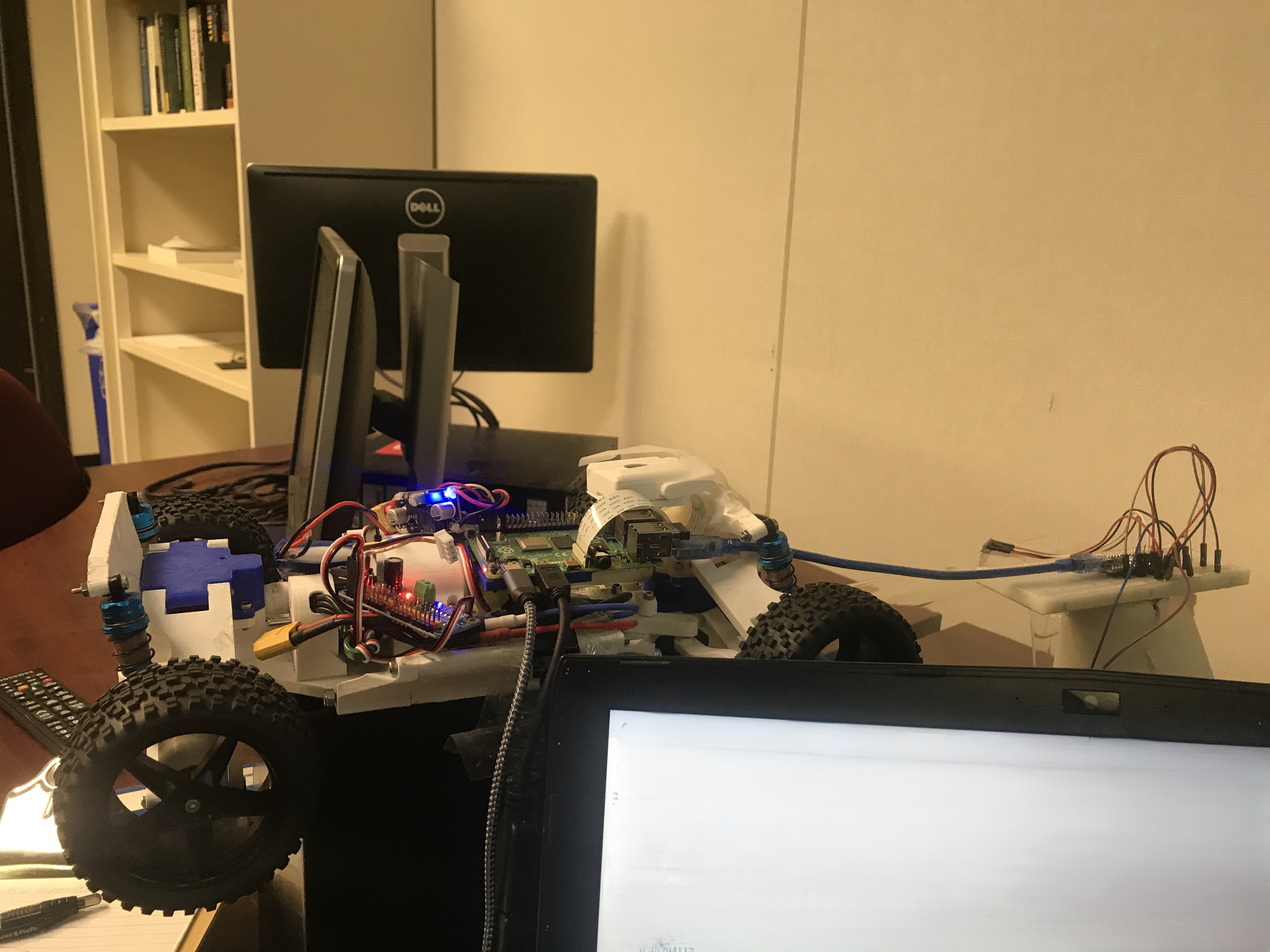 Completed self-driving car